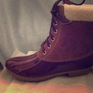 Forever 21 Duck Boots